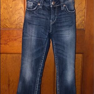 Silver jeans! Size 29/29, excellent condition!